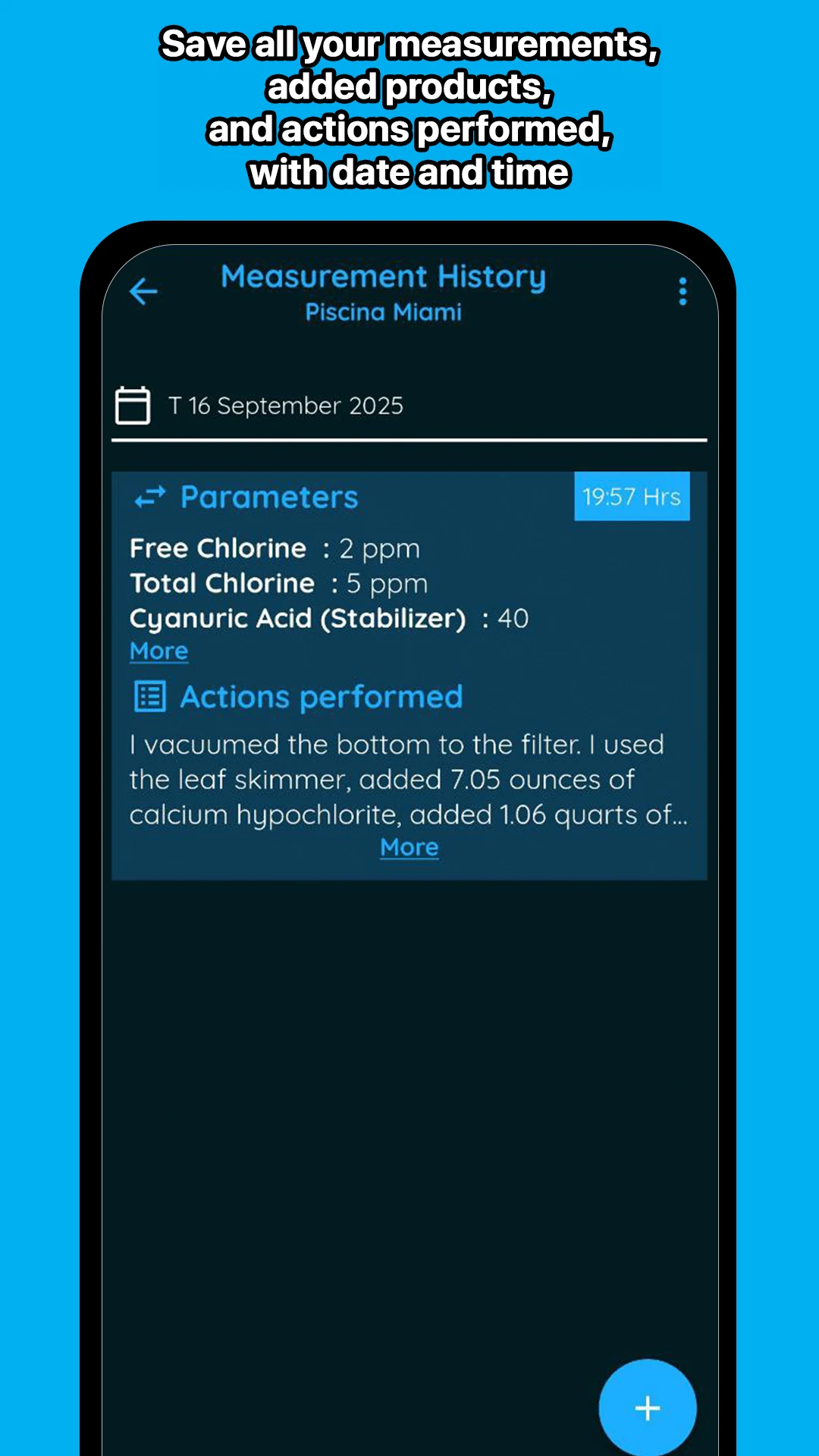 Swimming Pool Calculator screenshot