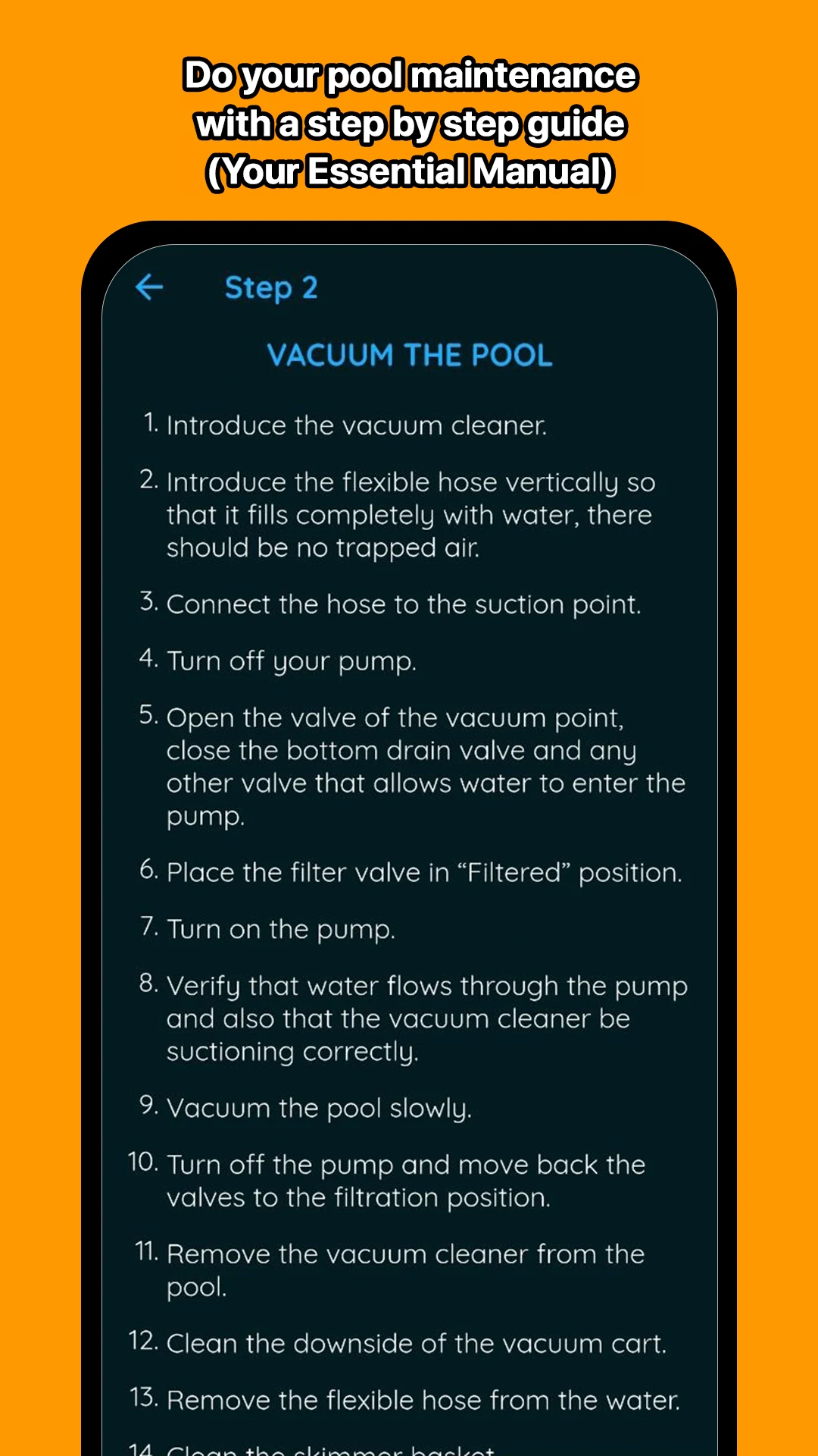 Swimming Pool Calculator screenshot